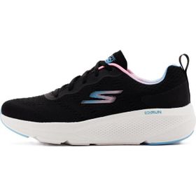 Skechers Go Run Elevate Double Tıme Air Cooled Goga Mat Siyah Kadın Günlük Spor Ayakkabı