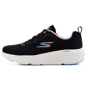 Skechers Go Run Elevate Double Tıme Air Cooled Goga Mat Siyah Kadın Günlük Spor Ayakkabı