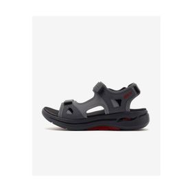 Skechers Go Walk Arch Fit Sandal -Missi 229064 CCRD Gri Erkek Sandalet