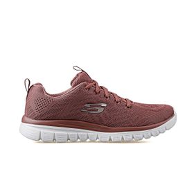 Skechers Graceful-Get Connected 12615 Wi Bordo Kadın Spor Ayakkabı