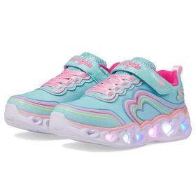 Skechers Heart Lights Retro Hearts GS Mavi Işıklı Kız Çocuk Spor Ayakkabı