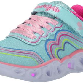 Skechers Heart Lights Retro Hearts GS Mavi Işıklı Kız Çocuk Spor Ayakkabı