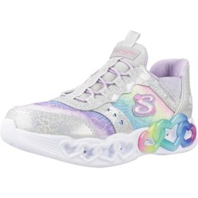 Skechers Infinite Heart Lights Eternal Shimmer GS Siyah Işıklı Kız Çocuk Spor Ayakkabı