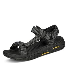 Skechers Lomell Rip Tide Siyah Erkek Sandalet