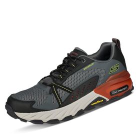 Skechers Max Protect Lace-up Oxford Siyah Erkek Spor Ayakkabı