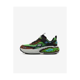 Skechers Mega-Craft 4K 402160L BRMT Büyük Erkek Çocuk Kahverengi Spor Ayakkabı