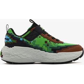 Skechers Mega-Craft 4K 402160L BRMT Büyük Erkek Çocuk Kahverengi Spor Ayakkabı