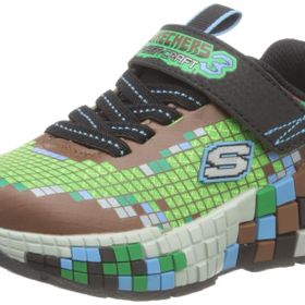 Skechers Mega-Craft 4K 402160L BRMT Büyük Erkek Çocuk Kahverengi Spor Ayakkabı