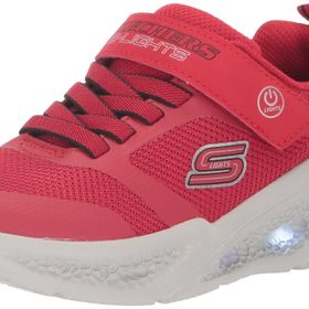 Skechers Meteor Lights 401675N RDBK Küçük Erkek Çocuk Kırmızı Işıklı Spor Ayakkabı