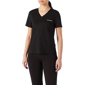 Skechers New Basics W V Neck Siyah Kadın T-Shirt