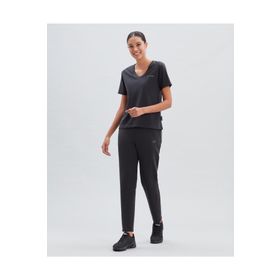 Skechers New Basics W V Neck Siyah Kadın T-Shirt