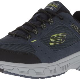 Skechers Oak Canyon 51893 Kahverengi Mavi Erkek Spor Ayakkabı