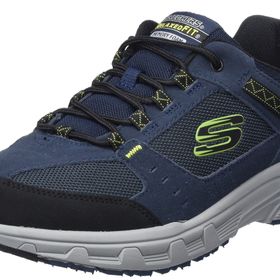 Skechers Oak Canyon 51893 Kahverengi Mavi Erkek Spor Ayakkabı