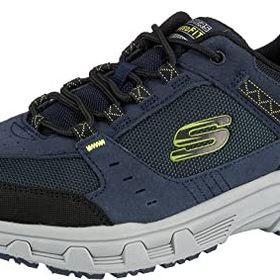 Skechers Oak Canyon 51893 Kahverengi Mavi Erkek Spor Ayakkabı
