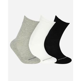 Skechers S192135-900 U Skx Padded Crew Cut 3 Pack Unisex Multi Çorap