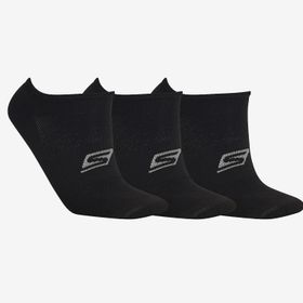 Skechers S192263-972 3'lü Siyah Çorap