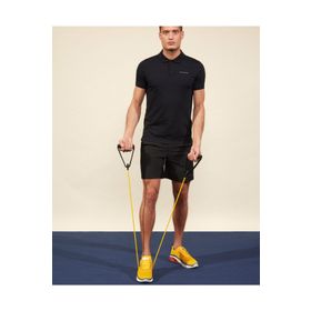 Skechers S211800-001 Polo M Short Sleeve Yaka Siyah Erkek T-Shirt
