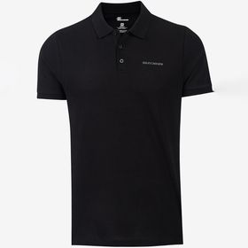 Skechers S211800-102 Polo M Short Sleeve Polo Siyah Erkek Tişört