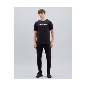 Skechers S212956-001 Erkek Siyah T-shirt