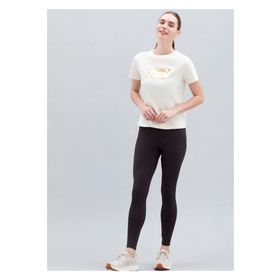 Skechers S221508-102 W Graphic Tee Big Logo Kadın Beyaz Günlük Stil Tişört