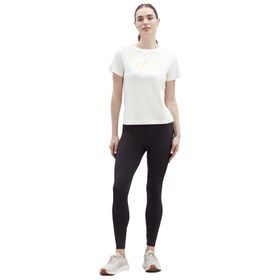 Skechers S221508-102 W Graphic Tee Big Logo Kadın Beyaz Günlük Stil Tişört