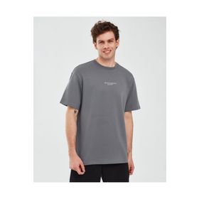 Skechers S231094-003 Antrasit Erkek T-shirt