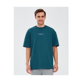 Skechers S231094-405 Petrol Erkek T-shirt