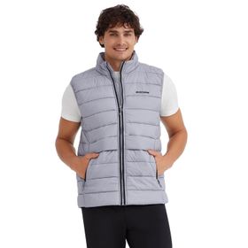 Skechers S231241M Gri Outerwear Padded Vest Erkek Yelek