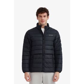 Skechers S231242-001 M Outerwear Padded Jacket Siyah Erkek Mont