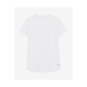 Skechers S231293-100 Beyaz Kadın T-shirt