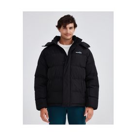 Skechers S232432-001 Outerwear Padded Erkek Mont
