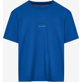 Skechers S241007-403 Mavi Erkek T-shirt