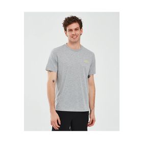 Skechers S241054-036 Gri Melanj Erkek T-shirt