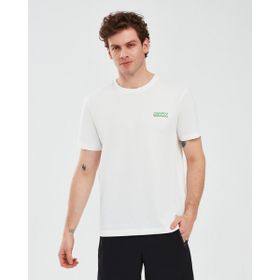 Skechers S241054-102 Kırık Beyaz Erkek T-shirt