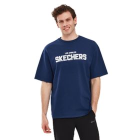 Skechers S241070-410 Lacivert Erkek T-shirt