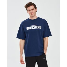 Skechers S241070-410 Lacivert Erkek T-shirt