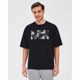 Skechers S241076-001 Siyah Erkek T-shirt