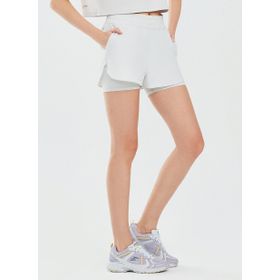 Skechers S241144-035 Gri Kadın Şort