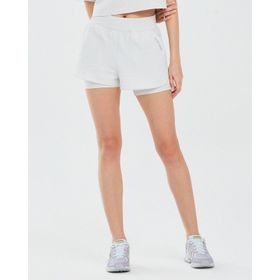 Skechers S241144-035 Gri Kadın Şort