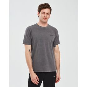 Skechers S241166-003 Antrasit Erkek T-shirt