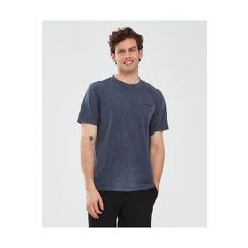 Skechers S241166-410 Lacivert Erkek T-shirt