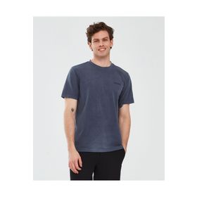 Skechers S241166-410 Lacivert Erkek T-shirt