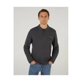 Skechers S242198-003 M Polo Casual Comfort Long Sleeve Polo Erkek Polo Tişört