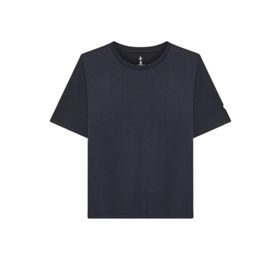 Skechers S2510327-001 W Lounge Regular Crew Neck Siyah Kadın T-Shirt