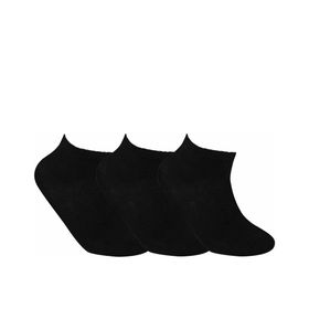 Skechers Siyah U Skx Nopad Mid Cut Socks 3 Çorap