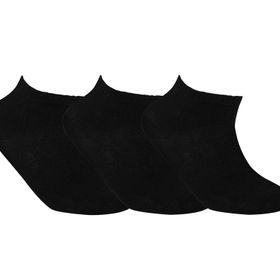 Skechers Siyah U Skx Nopad Mid Cut Socks 3 Çorap