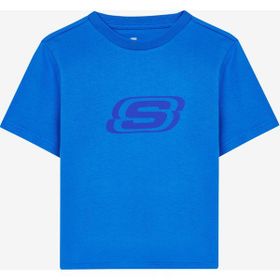 Skechers SK232080-403 Mavi Erkek Çocuk T-shirt