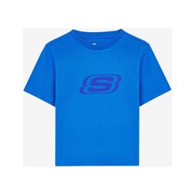 Skechers SK232080-403 Mavi Erkek Çocuk T-shirt