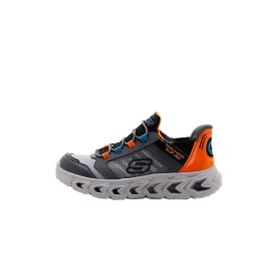 Skechers SLİP İNS HYPNO-FLASH 2.0 ODELUX Erkek Çocuk Gs Gri Işıklı Spor Ayakkabı