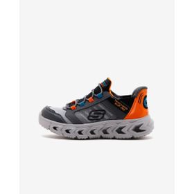 Skechers SLİP İNS HYPNO-FLASH 2.0 ODELUX Erkek Çocuk Gs Gri Işıklı Spor Ayakkabı